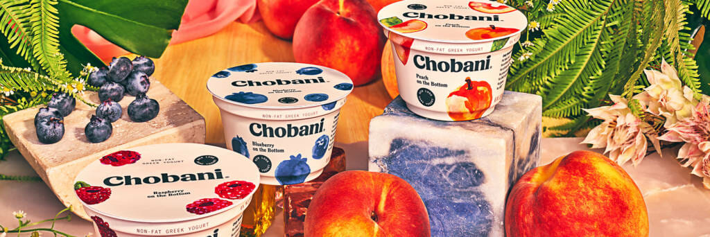 Chobani yogurt lifestyle/still life