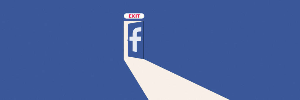 facebook exit doorway