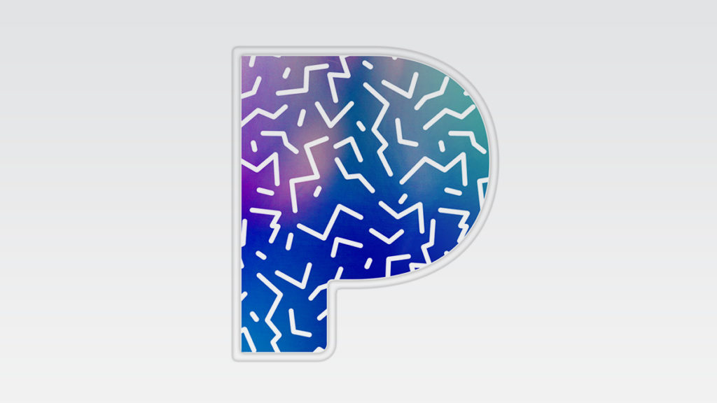 Pandora Logo and Data Graphic