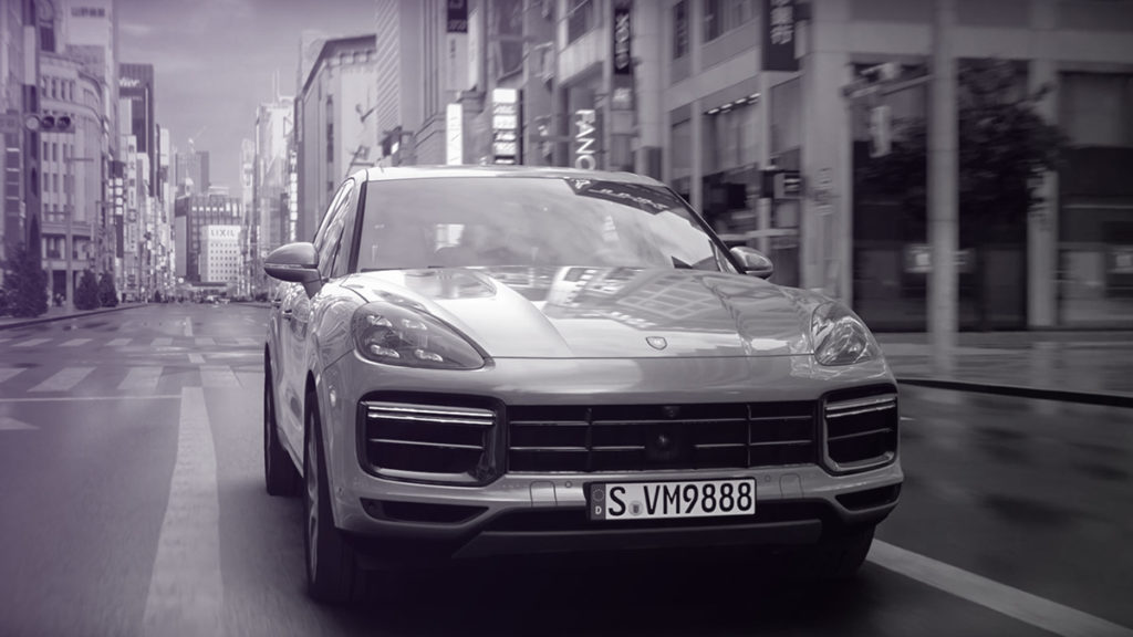 Virtual Porsche Haptic Feedback Demo Autobahn 2018