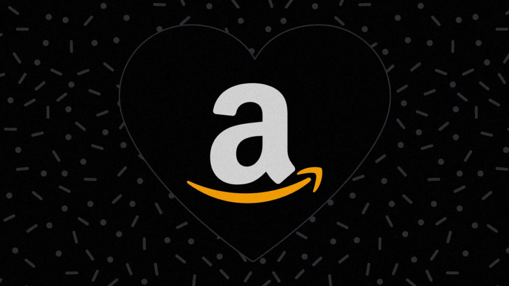 HEART AND AMAZON LOGO