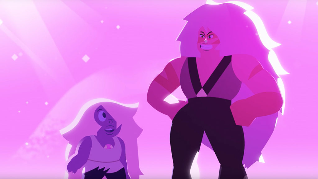 Screenshot from Steven Universe Dove Preview
