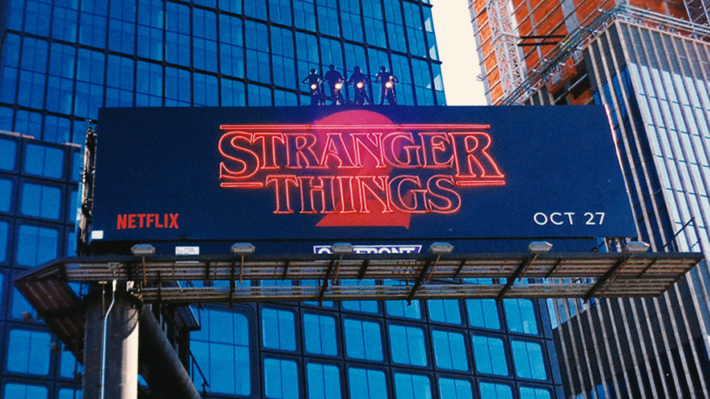 Netflix Stranger Things Billboard