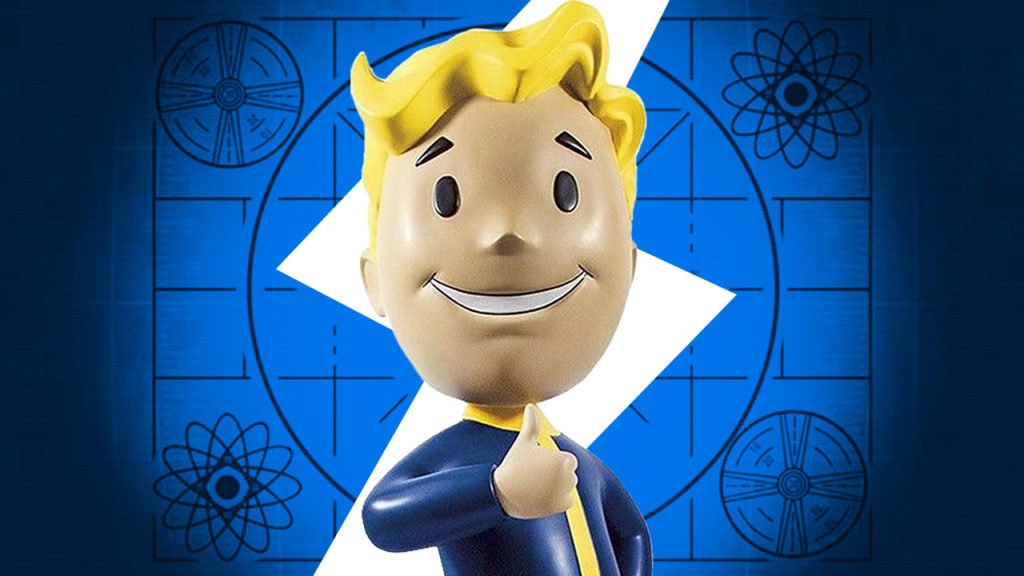 Bethesda Twitch Fallout Vault Tec Bobblehead PS4 Please Stand By