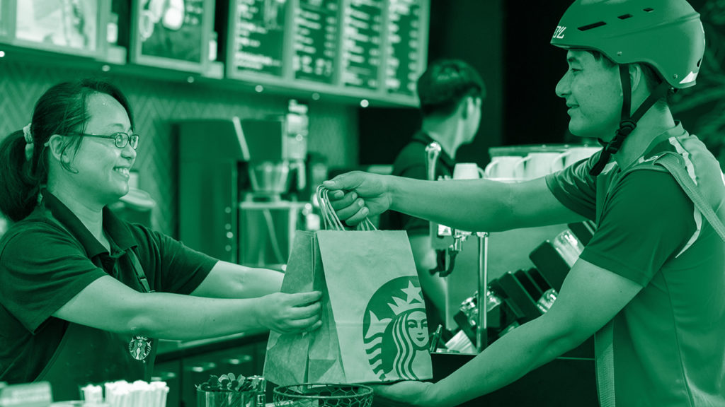 Starbucks China Delivery Coffee