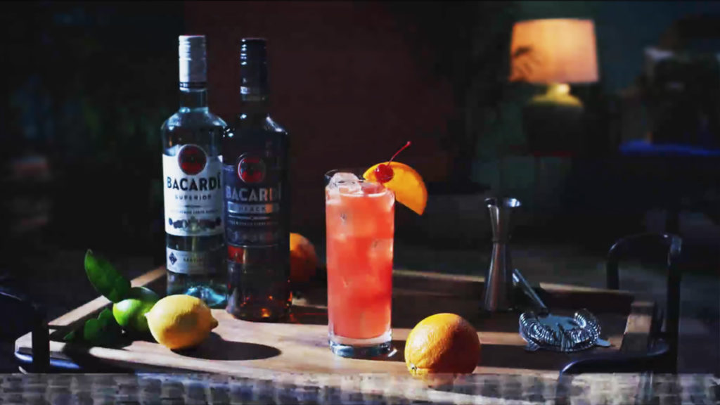 Bacardi Zombie Cocktail