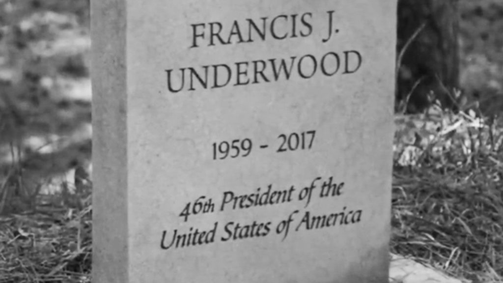 House Of Cards Gravestone