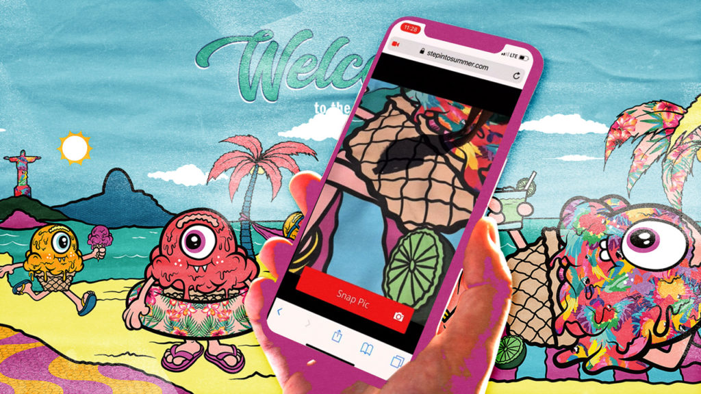 AList shares Havaianas Tropical Mural