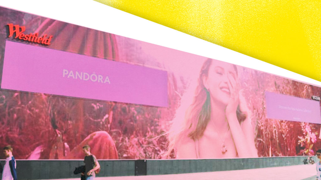 AList shares Pandora Launches London Campaign