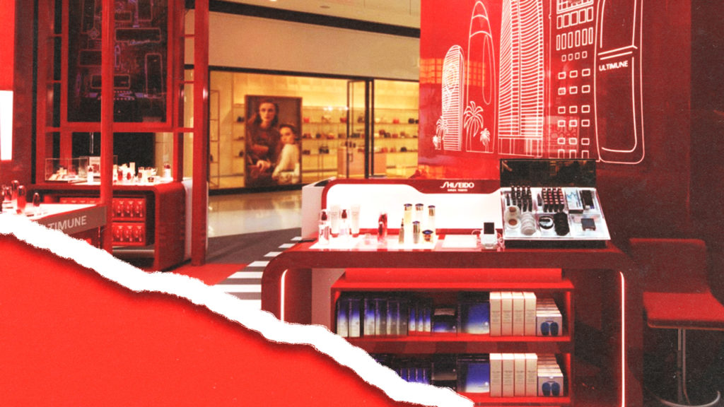 AList shares Shiseido Pop-Ups Across China Airports