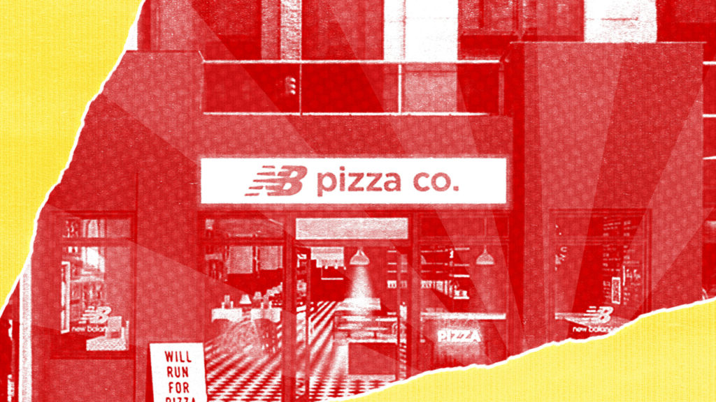 AList shares New Balance Pop-Up Pizzeria