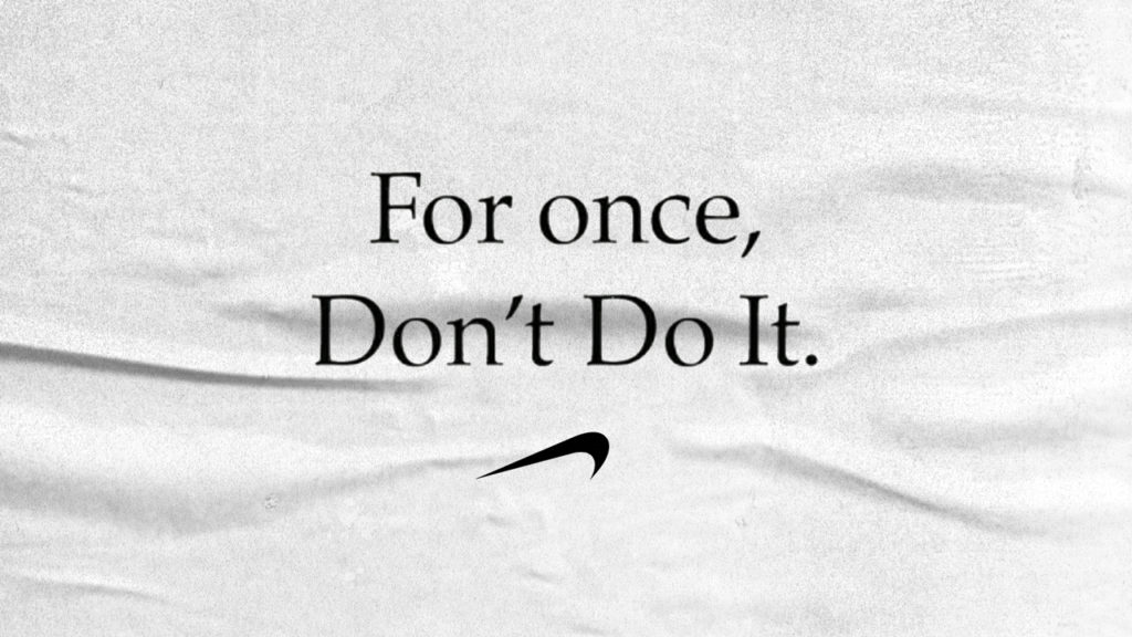 Anti best sale nike campaign