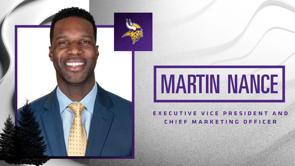 Vikings' CMO Martin Vance