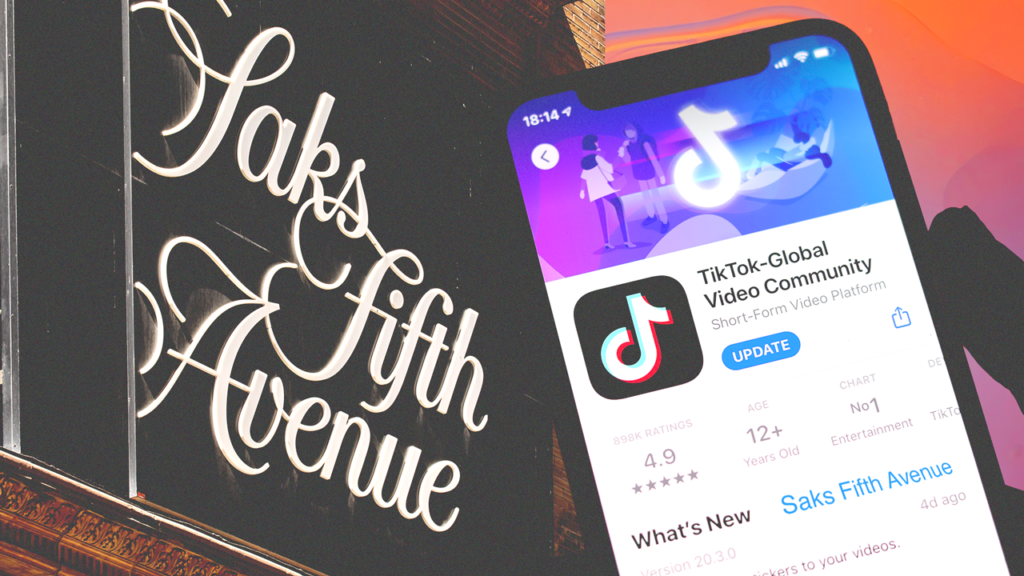 Saks Launches Branded TikTok Challenge With Influencers