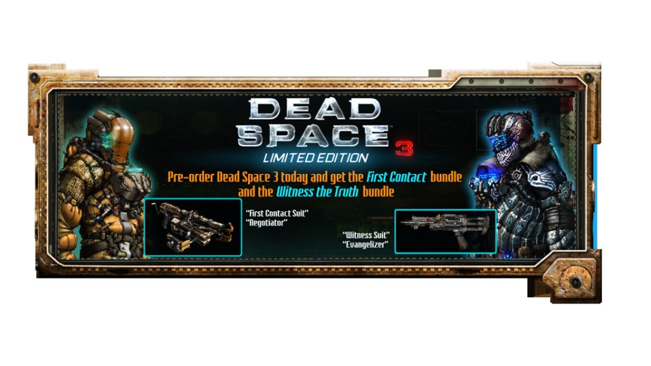 Dead Space 3 Limited Edition Suits Issac Up