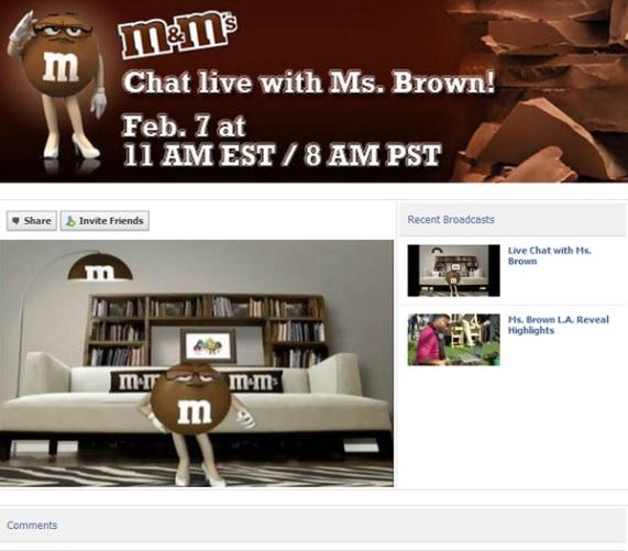 Ms. Brown's L.A. Reveal - M&M's 