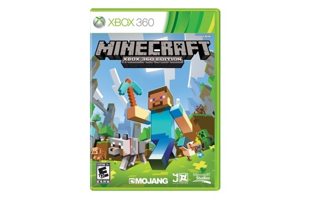 Minecraft Xbox 360 Edition (2013), in Portuguese, completely in